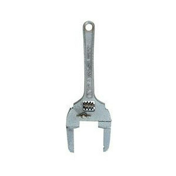 4//5//6//8 Inch Adjustable Wrench Spanner Nut Key Bathroom Plumbing Repair Tools